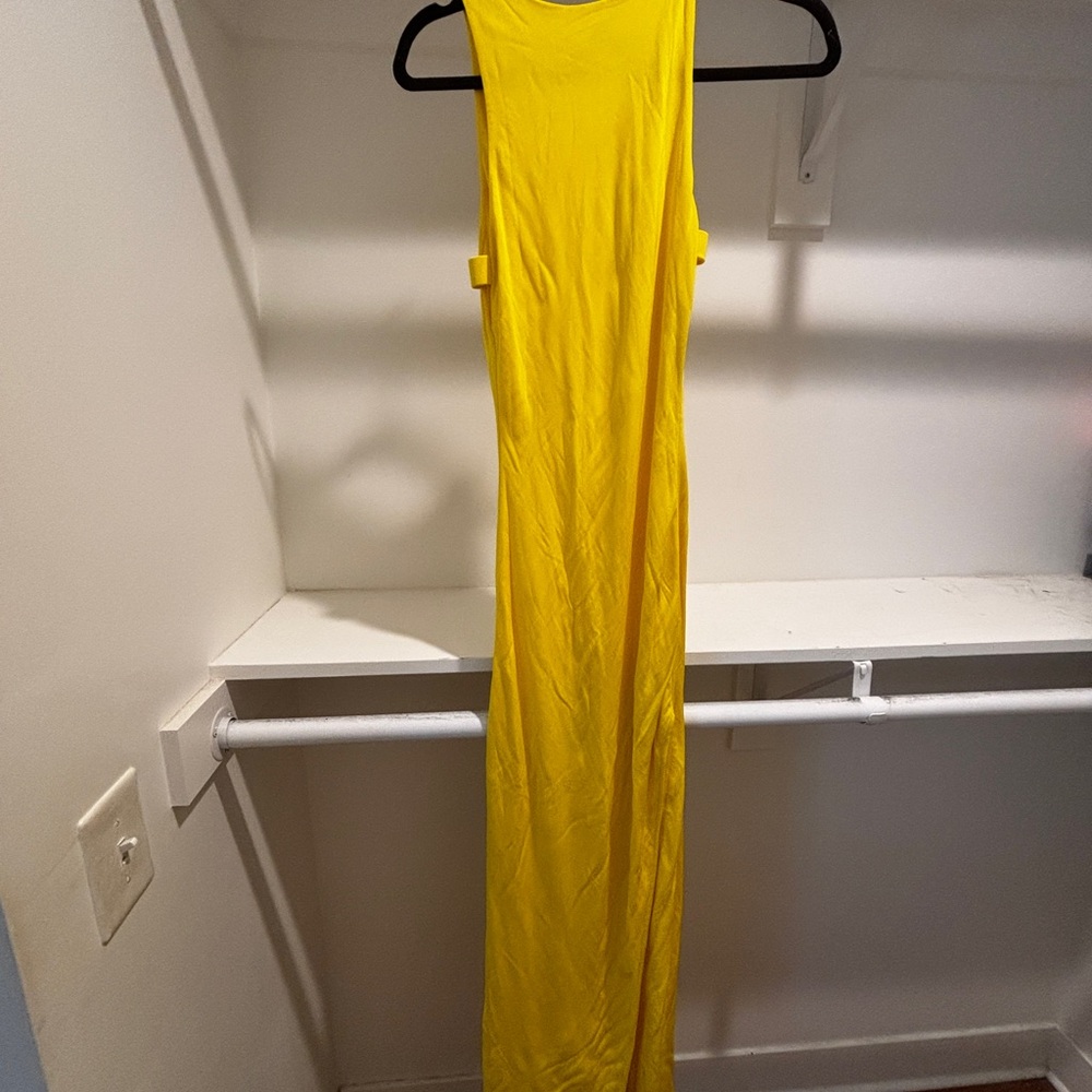 NBD Vibrant Yellow Maxi Dress
